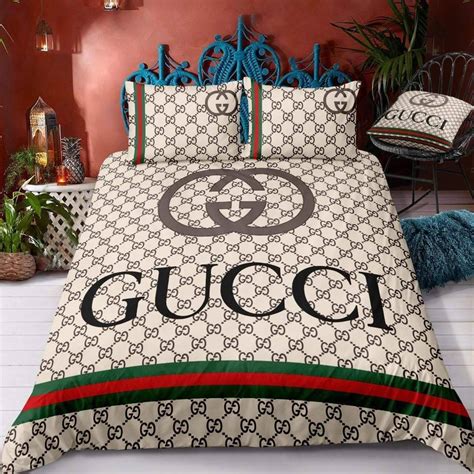 gucci bedding set|gucci comforter set queen.